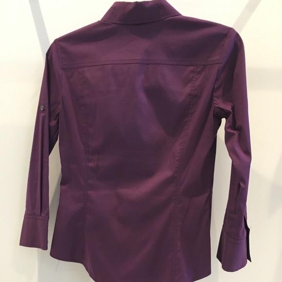 ⭐️ Theory Double Pocket Button Up Shirt Size P - Picture 2 of 5